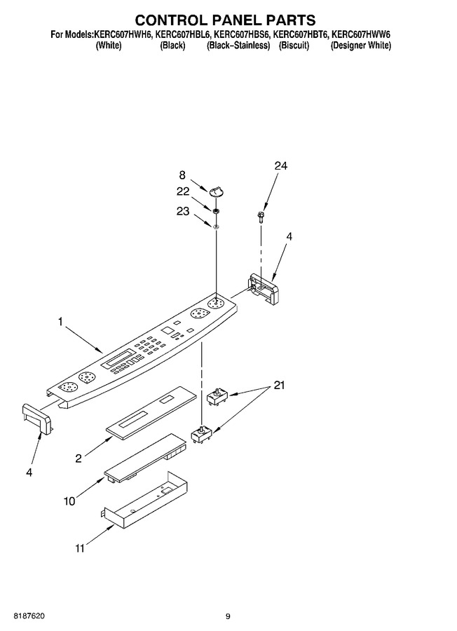 Diagram for KERC607HWW6