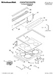 Diagram for 01 - Cooktop Parts