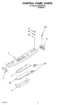 Diagram for 06 - Control Panel Parts
