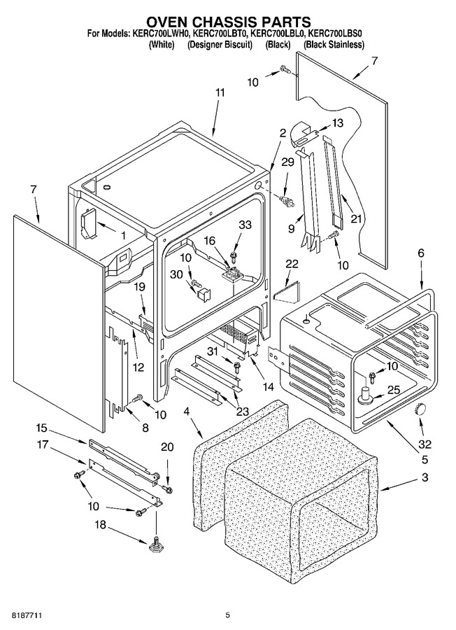 Diagram for KERC700LBT0