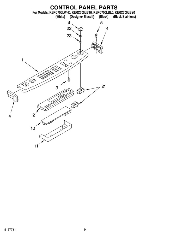Diagram for KERC700LBT0