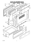 Diagram for 03 - Door And Drawer