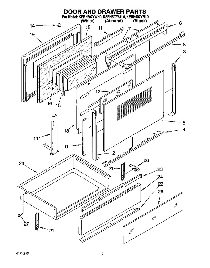 Diagram for KERH507YWH0