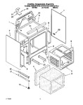 Diagram for 04 - Oven Chassis