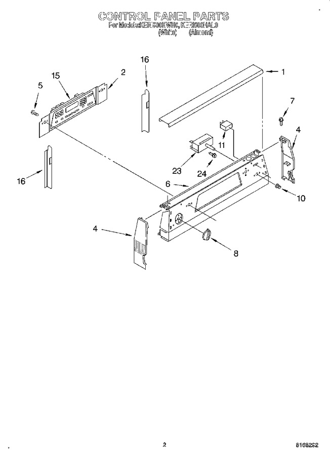 Diagram for KERI500HWH0