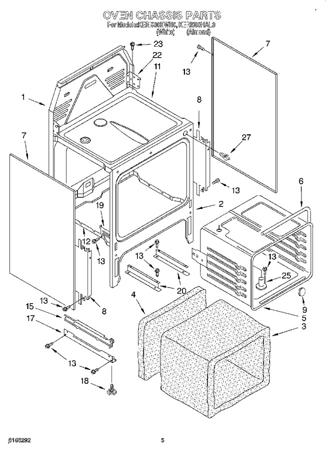 Diagram for KERI500HWH0