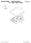 Diagram for 01 - Cooktop Parts