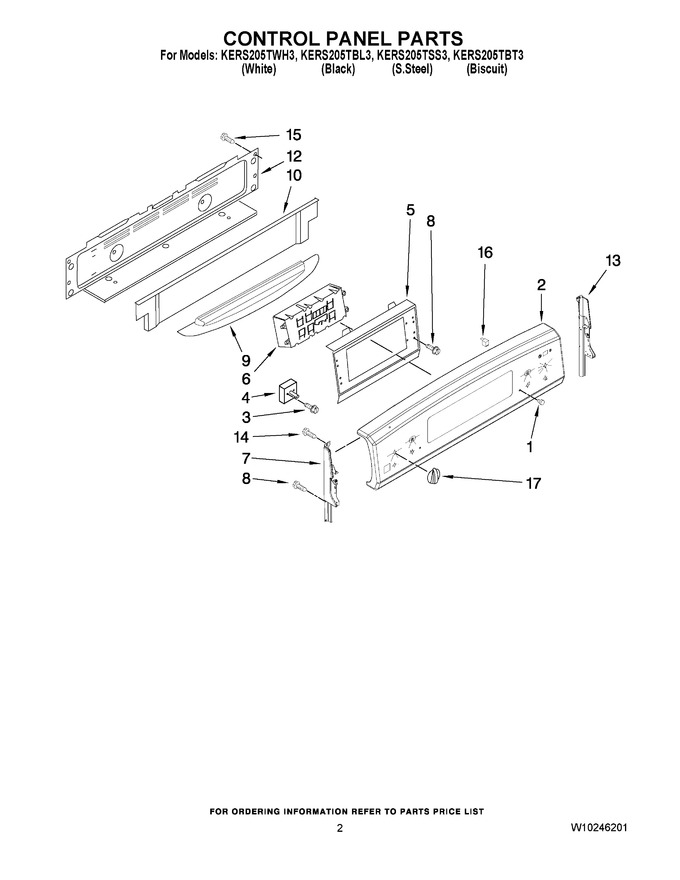 Diagram for KERS205TWH3