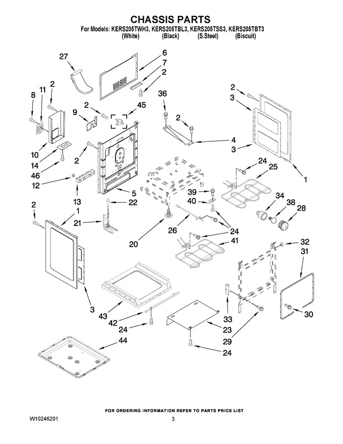 Diagram for KERS205TWH3