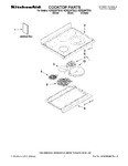 Diagram for 01 - Cooktop Parts