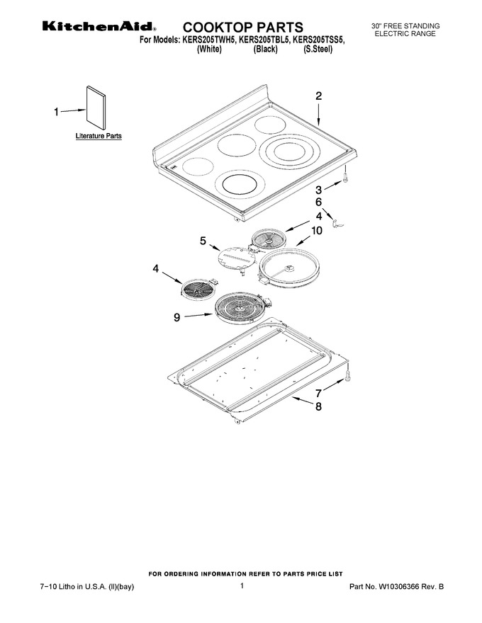 Diagram for KERS205TWH5