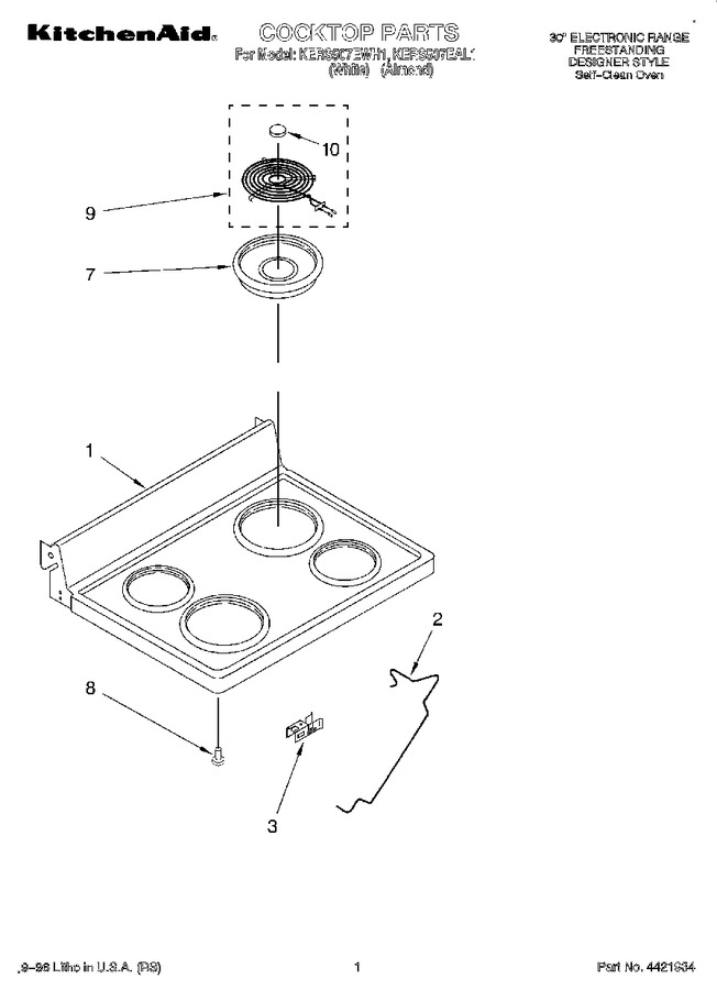Diagram for KERS507EWH1