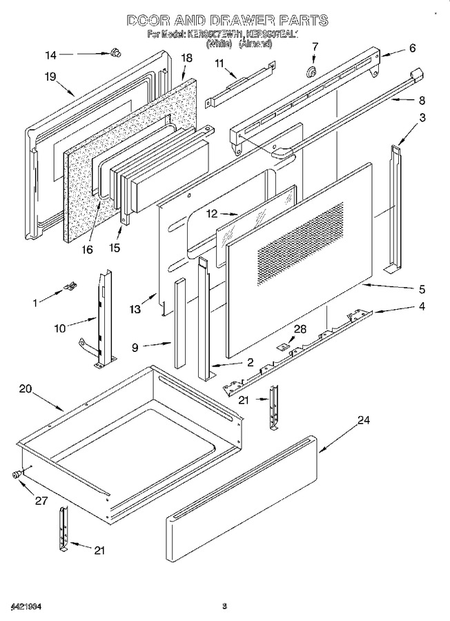 Diagram for KERS507EWH1