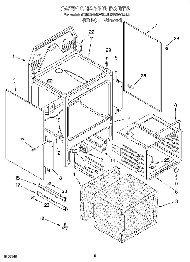 Diagram for KERS507EWH3