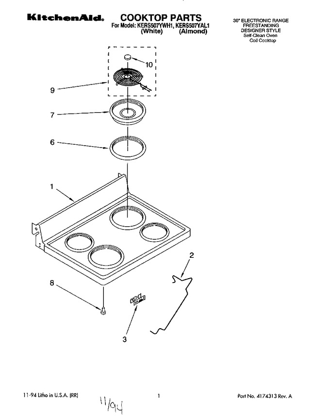 Diagram for KERS507YWH1