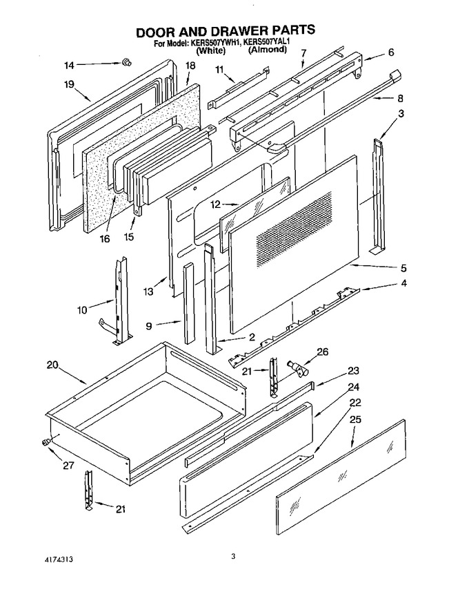 Diagram for KERS507YWH1
