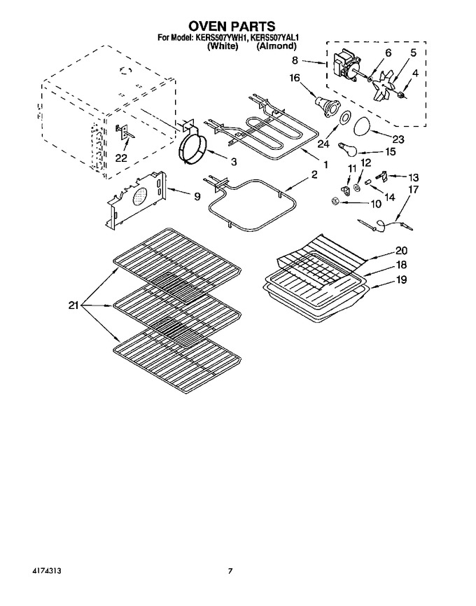 Diagram for KERS507YWH1