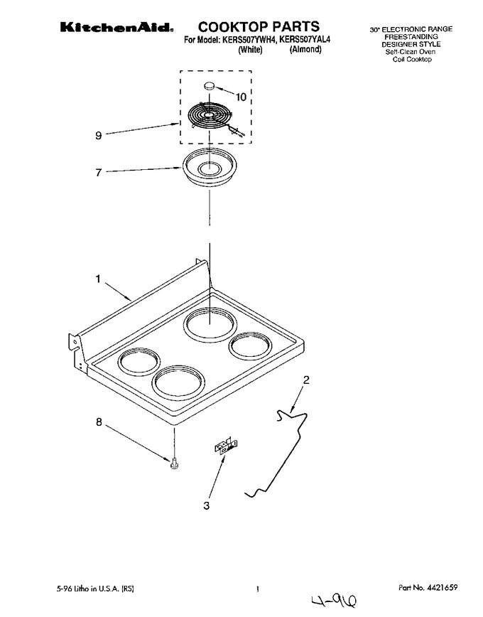Diagram for KERS507YWH4