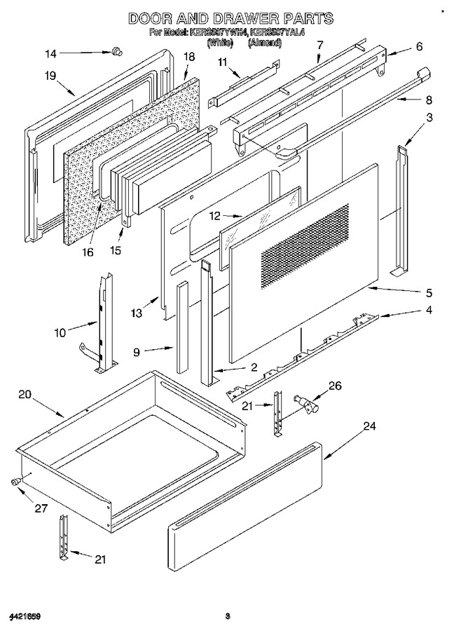 Diagram for KERS507YWH4