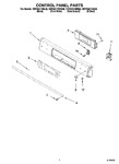 Diagram for 02 - Control Panel Parts
