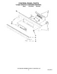 Diagram for 05 - Control Panel Parts