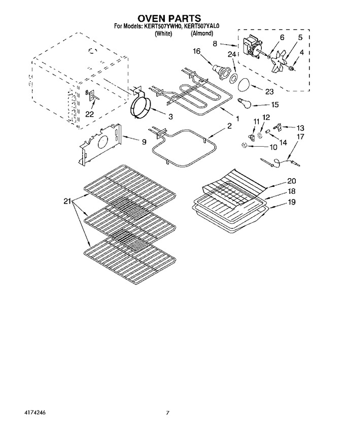 Diagram for KERT507YWH0