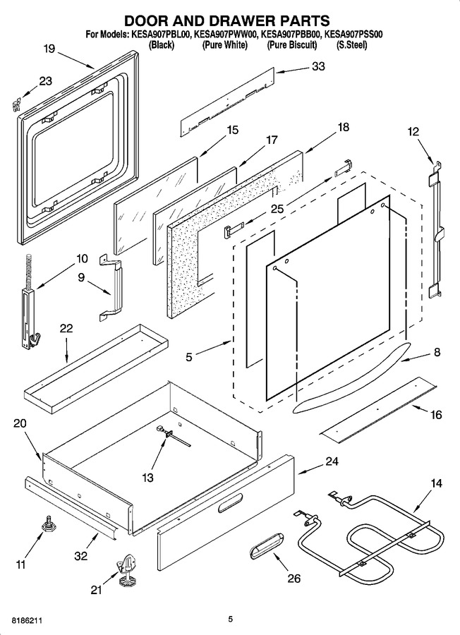 Diagram for KESA907PWW00
