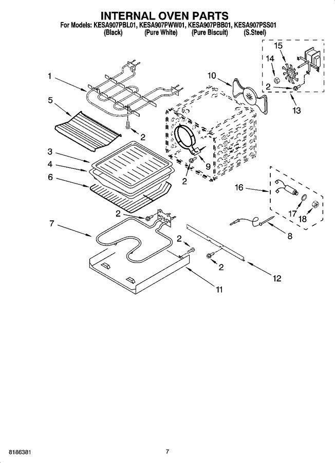 Diagram for KESA907PWW01