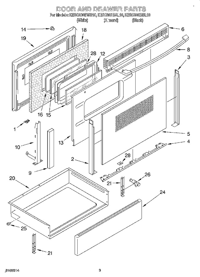 Diagram for KESC300BWH10