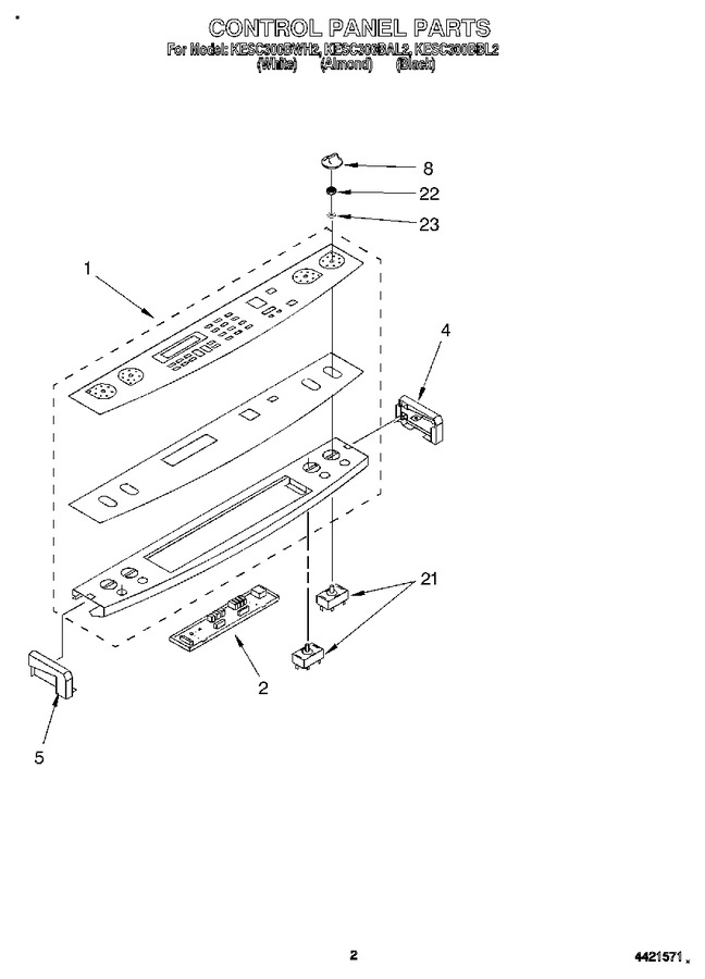 Diagram for KESC300BWH2