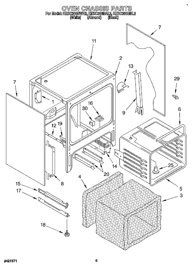 Diagram for KESC300BWH2