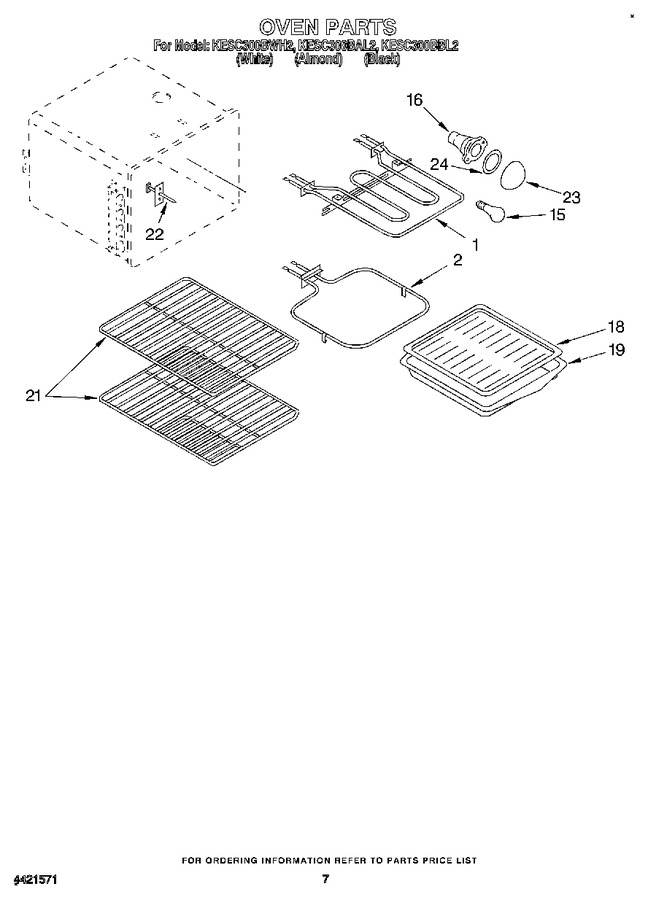Diagram for KESC300BWH2