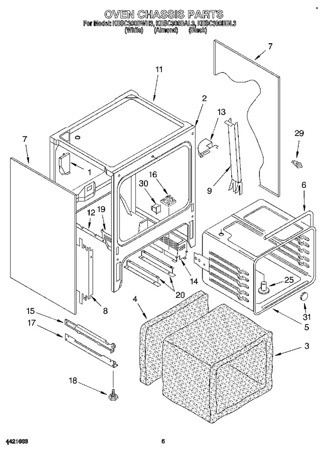 Diagram for KESC300BWH3