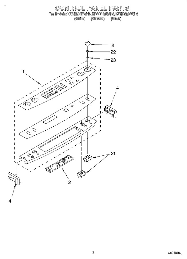 Diagram for KESC300BWH4