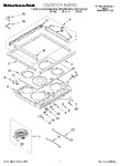 Diagram for 01 - Cooktop, Literature