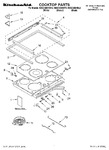 Diagram for 01 - Cooktop, Literature