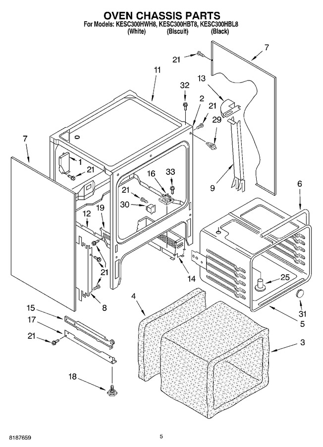 Diagram for KESC300HWH8