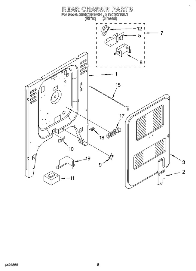 Diagram for KESC307BWH1