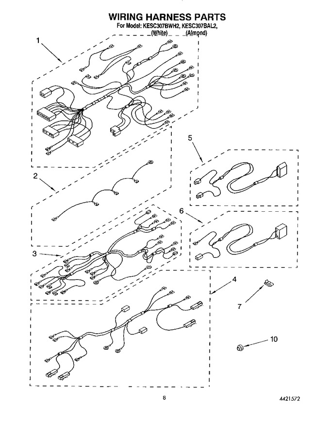 Diagram for KESC307BWH2