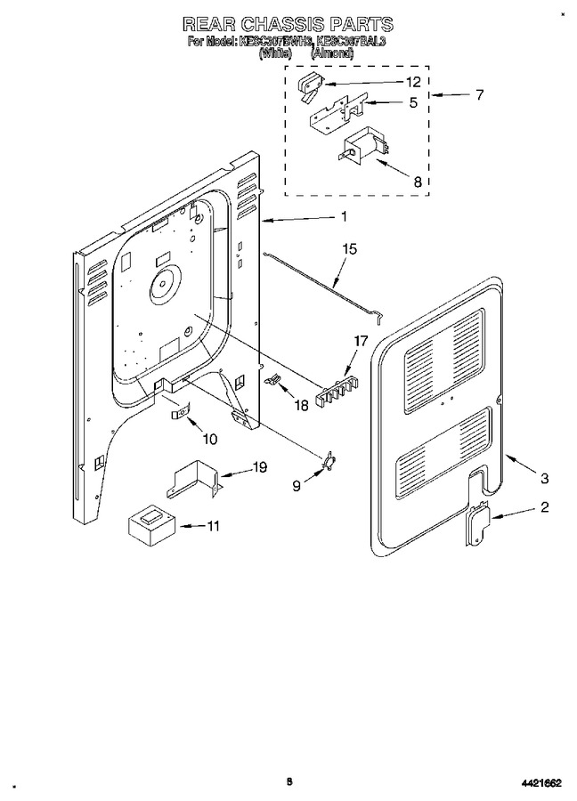 Diagram for KESC307BWH3