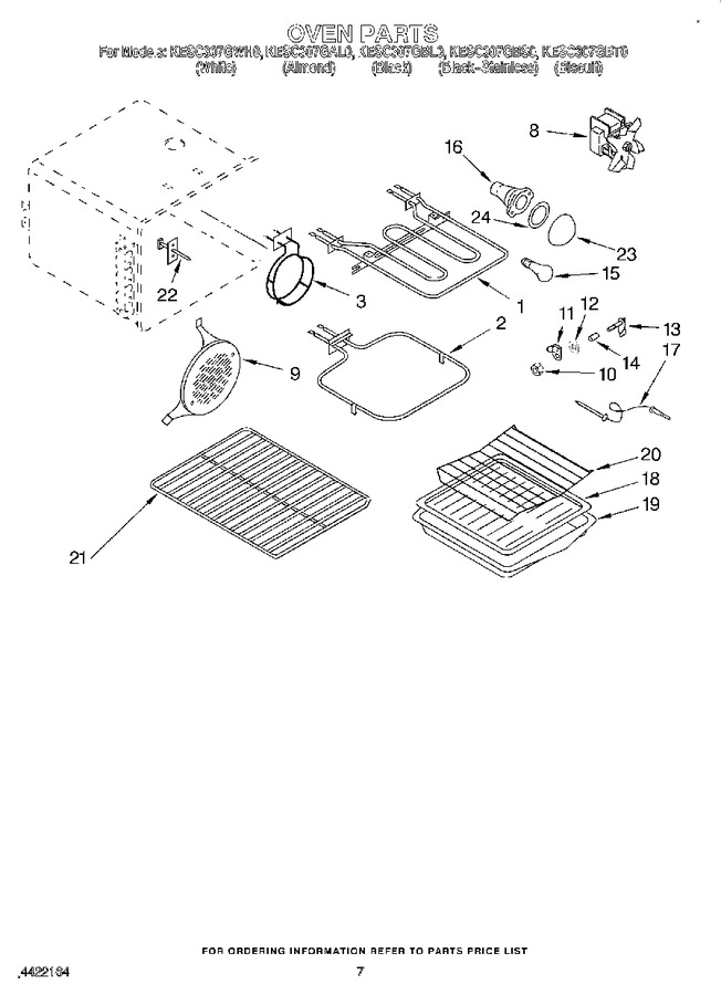Diagram for KESC307GWH0