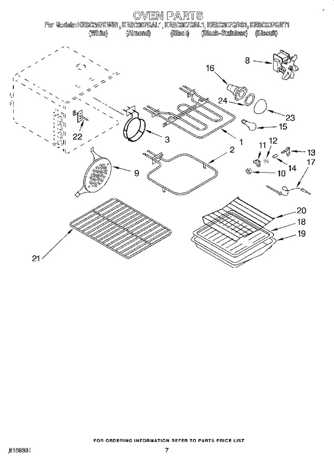Diagram for KESC307GBT1