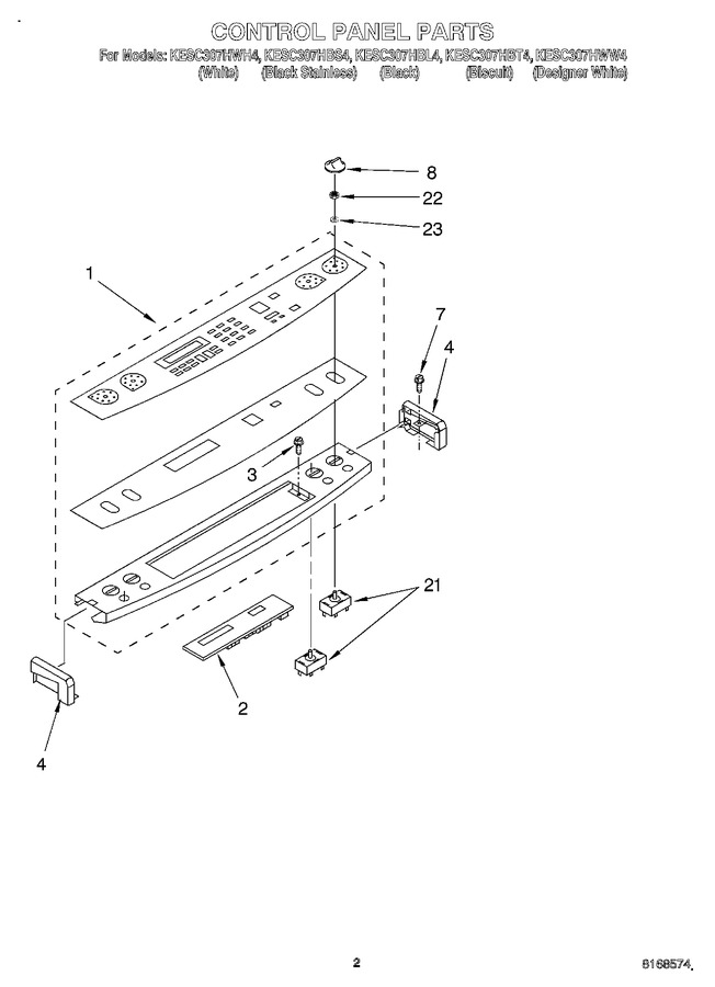 Diagram for KESC307HWW4