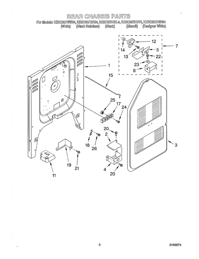 Diagram for KESC307HWW4