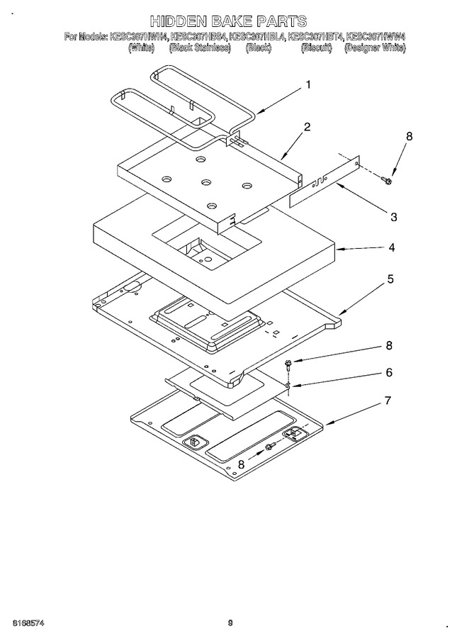 Diagram for KESC307HWW4