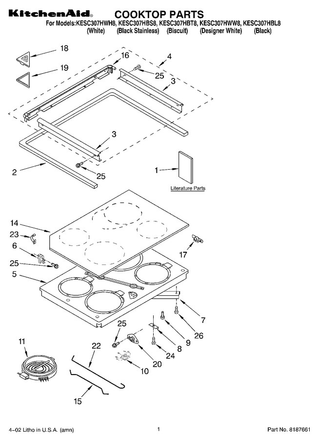 Diagram for KESC307HBL8