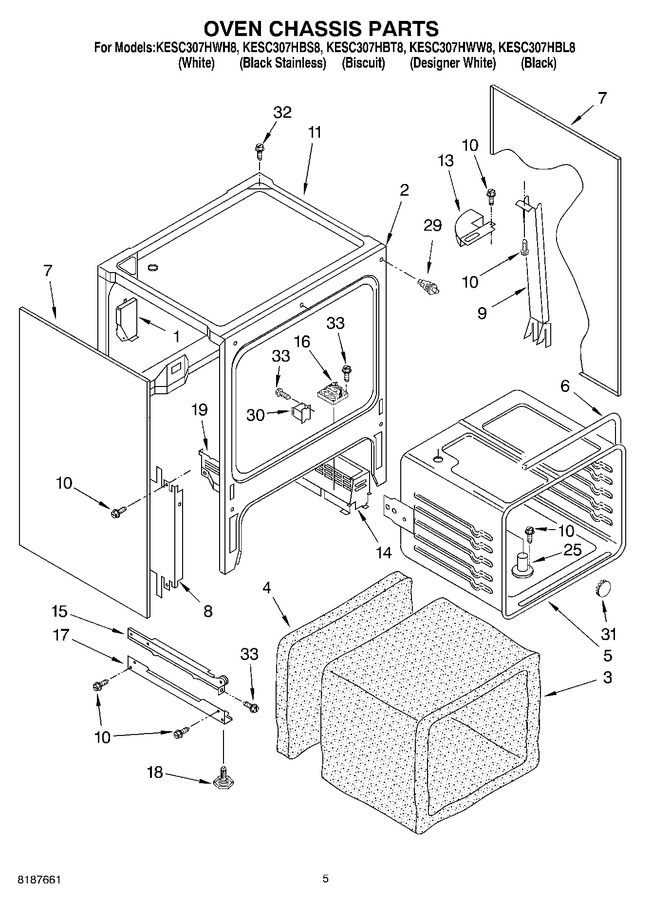 Diagram for KESC307HBL8