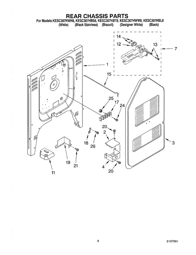 Diagram for KESC307HBS8