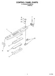 Diagram for 02 - Control Panel Parts