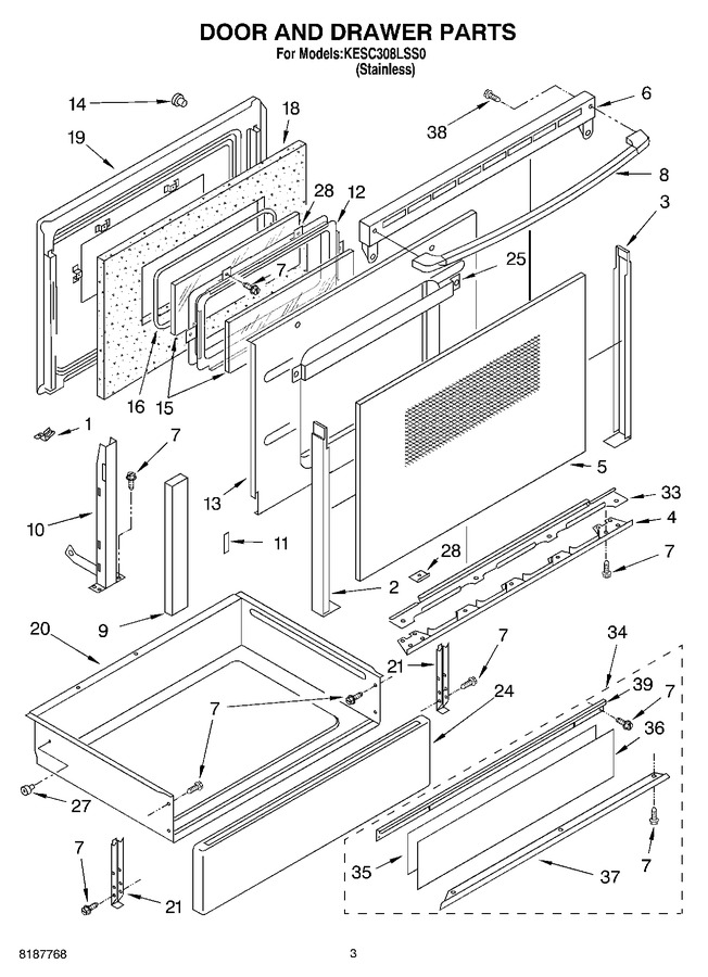 Diagram for KESC308LSS0
